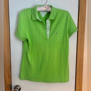 Women’s bright green Tommy Hilfiger size L
